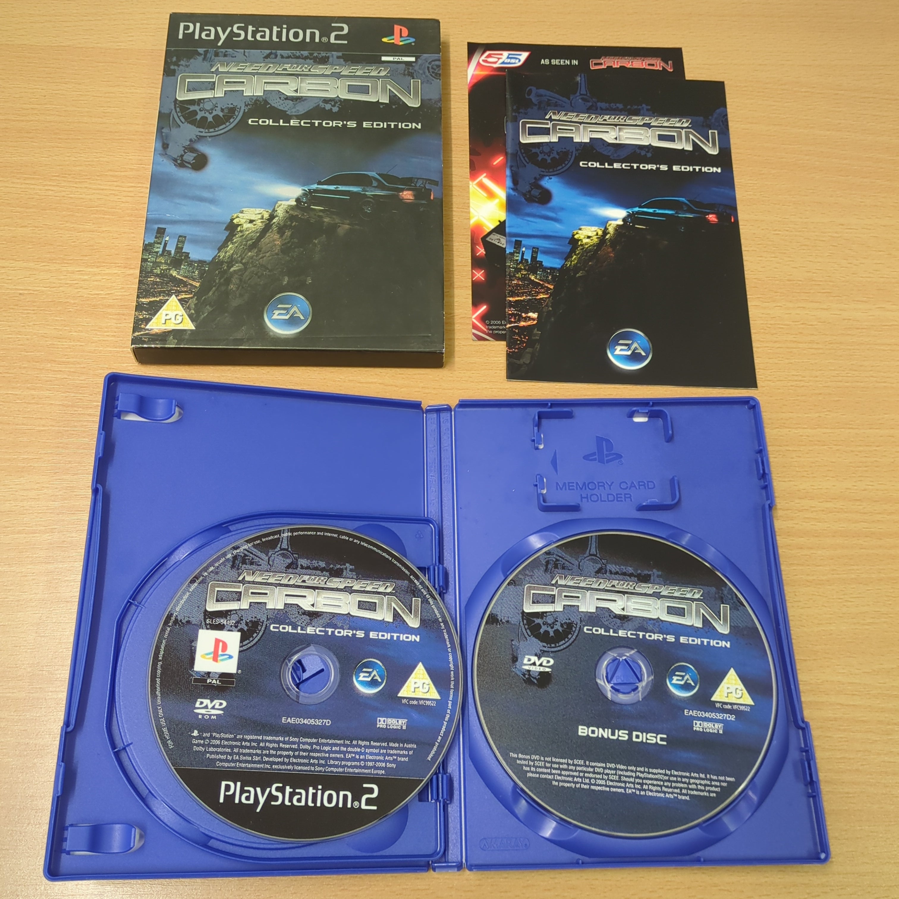Need For Speed Carbon: Collector's Edition Sony PS2 game Need For Speed Carbon: Collector's Edition Sony PS2 game